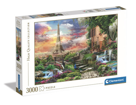 Clementoni - 33550 Collection Puzzle Paris Dream - Jigsaw Puzzle 3000 Pieces, Made in Italy, Jigsaw Puzzle for Adults Clementoni