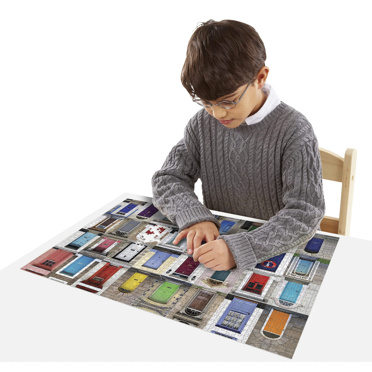 Melissa & Doug 1,000-Piece Knock Knock Doorways Jigsaw Puzzle (29 x 23 inches) Melissa & Doug