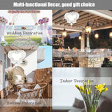 4Pack 8inch Sublimation Wind Spinner Blanks 3D Aluminum Metal Wind Sculpture Kinetic Spinners for Yard and Garden Indoor Art Ornaments Hanging Decoration (Butterfly) WindMage