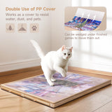 Tektalk Jigsaw Puzzle Table with Integrated Adjustable Stand/Bracket and Removable Cover, 3-Tilting-Angle Wooden Plateau Portable Puzzle Board with 4 Sorting Drawers, for Up to 1000 Pieces Tektalk