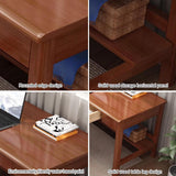 SUZEPER Extra Large Two Person Office Desk,Wooden Double Computer Desk with 2 Drawers and Storage Shelves, Study Writing Table for Home Office Workstation(63" L x 24" W, F) SUZEPER