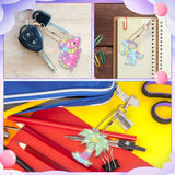 MATHARAGO Diamond Painting Kits - 5D Big Gems - Dinosaur Diamond Painting Keychains - Arts and Crafts for Kids Ages 6-8-12 - Diamond Art Keychains Stickers for Girls Gifts Party Ideas MATHARAGO