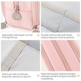 CICIMELON Large Capacity Pencil Case 3 Compartment Pouch Pen Bag for School Teen Girl Boy Men Women (Pink) CICIMELON