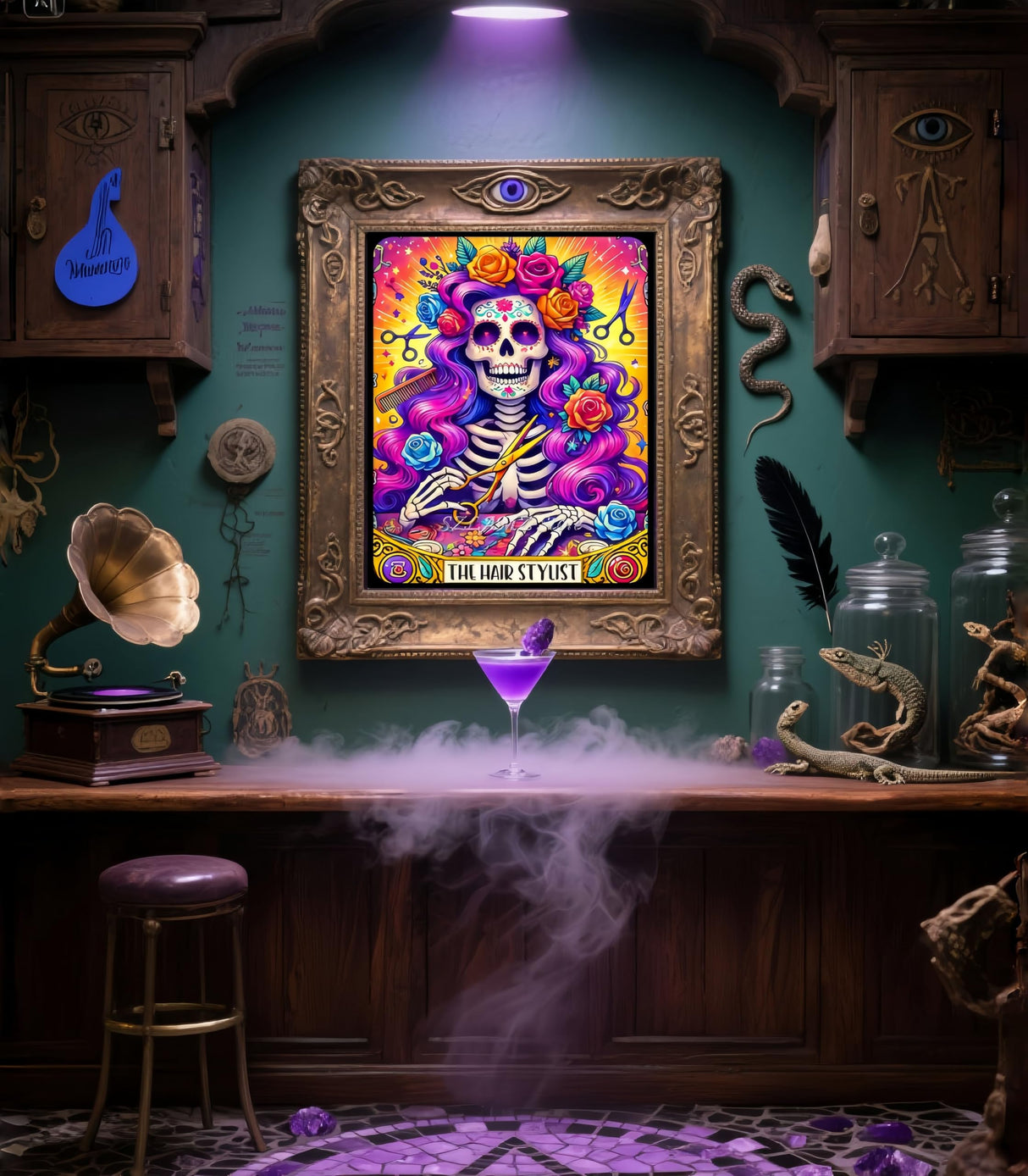 BYGFHLYW 5D Flower Diamond Art Kits for Adults, Skull Diamond Painting for Adults Beginner, DIY Full Drill Diamond Dot Gem Painting for Home Wall Decor 12x16inch BYGFHLYW