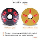 1.75mm 1Kg Silk Shiny PLA Most Basic Popular Multicolored Fast Color Change Rainbow 3D Printing Filament, Color Change Gradually Random Quickly, 2.2lbs 3D Printing Material by MIKA3D MIKA3D