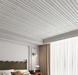 Livelynine Off White Beadboard Wallpaper Peel and Stick Faux Wood Slat Wall Paneling for Accent Wall Farmhouse Bead Boards Vinyl Prepasted Wallpaper Rolls Removable Contact Paper for Walls 15.8x78.8 Livelynine