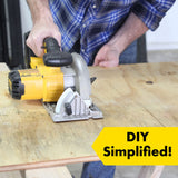 2x4basics 90164MI Custom Work Bench and Shelving Storage System, Black 2 X 4 BASICS