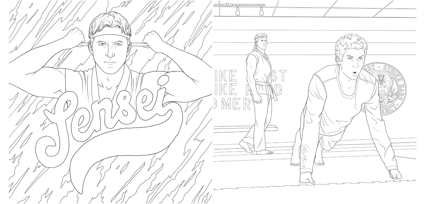 Cobra Kai: The Official Coloring Book