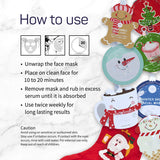 SpaLife Christmas Stocking Stuffer Facial Masks 12-Pack - Hydrating, Smoothing, and Refreshing Skin-Clearing Face Sheet Masks - Skincare Set for Moisturizing and Soothing Beauty SpaLife