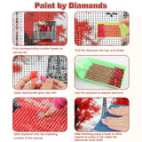 CEOVR Eiffel Tower Diamond Art Kits for Adults, Paris Lovers 5D DIY Full Drill Diamond Painting Dots Gem Art, Adult Crafts Kits Arts and Crafts, Wall Decor for Home Office 12x16in CEOVR