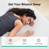 Novilla Twin Memory Foam Mattress 10 Inch, Twin Size Mattress in a Box with Comfort Foam for Back Pain Relief & Body Support & Cool Night Sleep, CertiPUR-US Certified Novilla