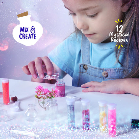 Dan&Darci Fairy Magic Potion Kit for Kids - Gifts for Girls - 6 7 8 9 10 Year Old Girl Gift - Christmas Ideas - Toys 8-10 7-8 - Arts and Crafts for Kid Ages 6-8 Years - Magical Workshop Craft Kits Dan&Darci