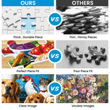 500 Piece Puzzles for Adults, Funny Puppy Animal Jigsaw Puzzles, Food Kitchen Jigsaw Puzzle, Animal Pet Lover Challenging Puzzles for Friends Family Activity Game Nights Gifts, 20.5×15 in VOLUVOLU