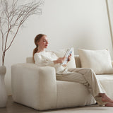 Swbvs Futon Sofa Bed, Sectional Small Couch, Sleeper Sofa, Loveseat, Modern Futon Couch, Sofa Cama, Couches for Living Room, Bedroom, Beige Swbvs