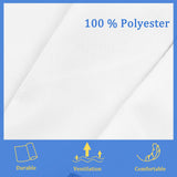 FunChaos 4 Pack Chef Apron, Adjustable Apron with 2 Pockets, Unisex Personalised Apron for Cooking, Kitchen, Restaurant (White) FunChaos