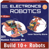 Butterfly EduFields 10-in-1 STEM Robotics Kit for Kids Ages 8-14 | Electronics & Engineering Science Kit with Circuit Board Projects | Educational Robot Building Kit Butterfly EduFields