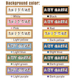 CUSTOM STEWARD Personalized Wooden Photo Frame, Personalized Custom Letter Collage Photo Frame with Name, Best Gift for Dad, Mom and Family,Desk or Wall Photo Collage Frame CUSTOM STEWARD