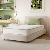 Novilla Full Size Mattress, 8 Inch Full Mattresses in a Box with Smarts™ Coil for Pressure Relief, Medium Plush Foam and Spring Hybrid Colchones with CertiPUR-US Certified for Kids Novilla