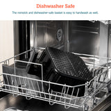 COSORI 12-in-1 Air Fryer 5.8QT, Toast, Bake, Nutrition Facts for 100+ In-App Recipes, AdaptIQ Tech Fast Cook, for Main & Side Dishes, Snacks, Leftovers, Detachable Square Basket, Dishwasher Safe COSORI