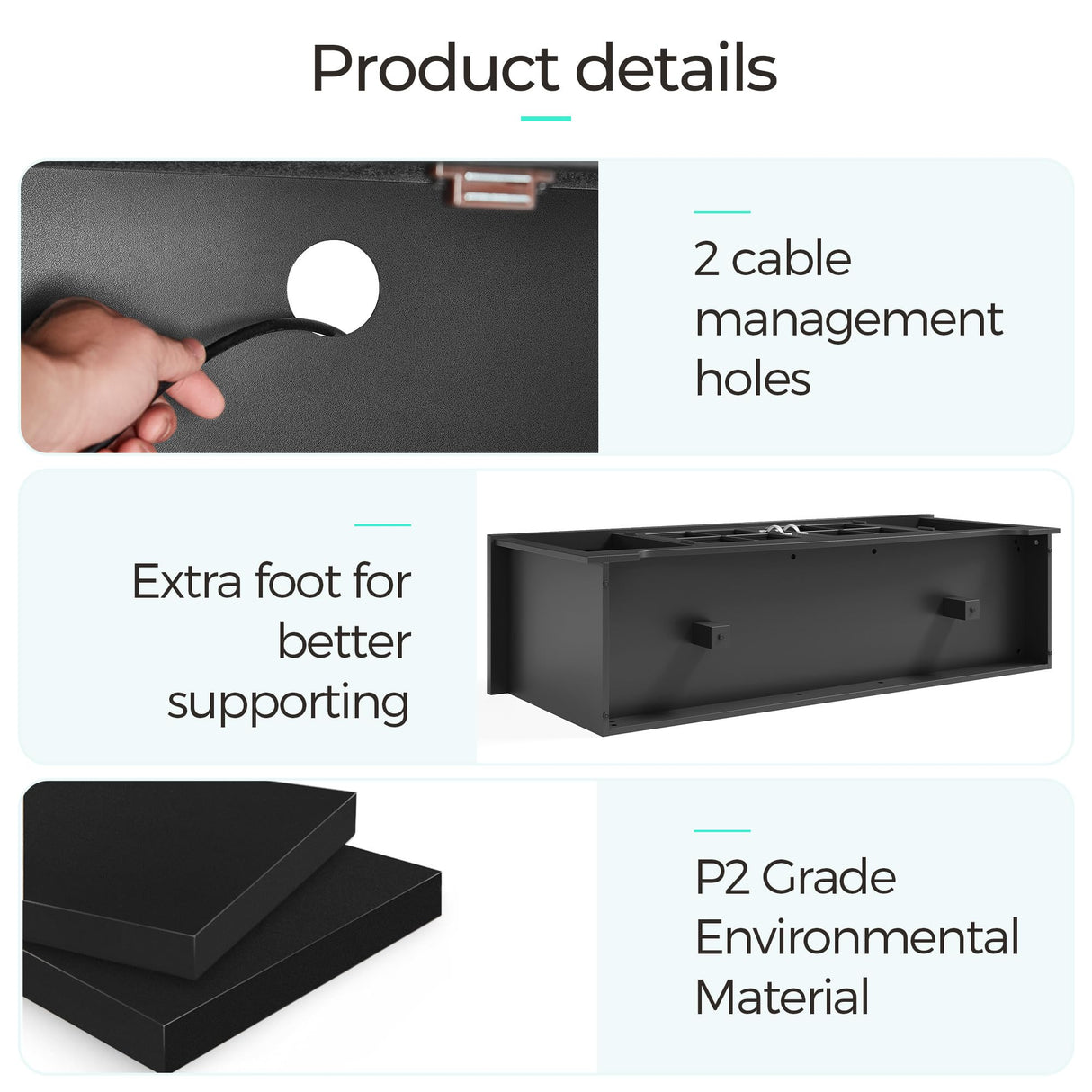 LINSY HOME Farmhouse TV Stand for 65 Inch TV, Wood Entertainment Center with Glass Door Storage Cabinet & Adjustable Shelves, Sturdy TV Console Table for Living Room Bedroom, Black LINSY HOME