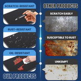 72"H Garage Shelving Heavy Duty Garage Storage Shelves,3000LBs Metal Shelving Unit 5T Adjustable Industrial Utility Shelf Black Organization Rack for Warehouse Storage,72"H x 35.4"W x 15.7"D RPGHJJ