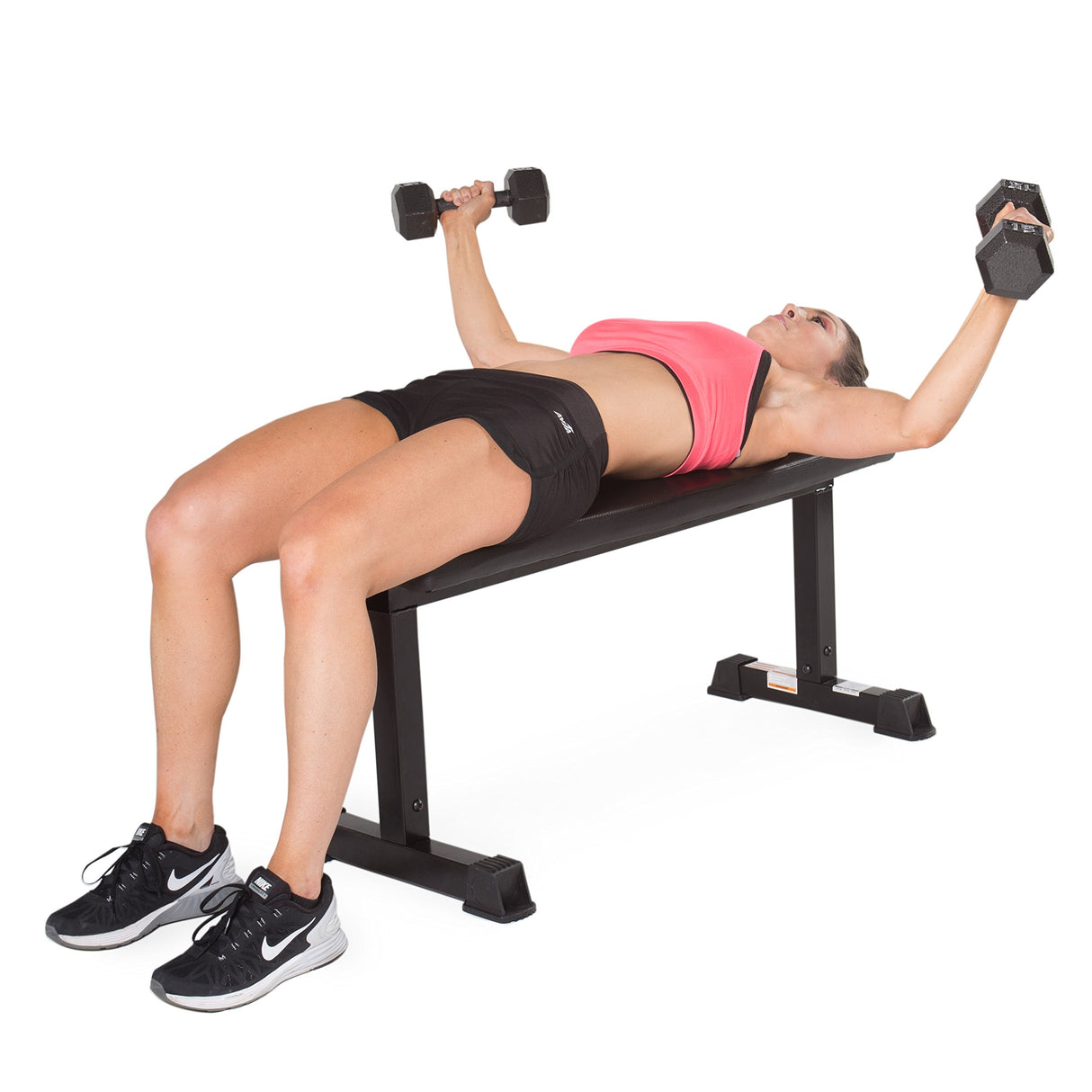 CAP Barbell Flat Weight Bench, Black CAP Barbell