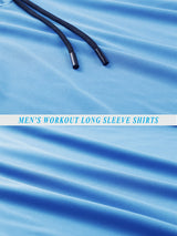 CADMUS Men's Workout Long Sleeve Fishing Shirts UPF 50+ Sun Protection Dry Fit Hoodies,1 Pack,096,White,Large CADMUS