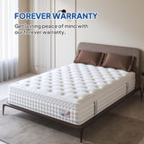 BedStory King Mattress, 14 Inch Deep Sleep Mattress Extra Lumbar & Shoulder Support, Hybrid Mattresses with Gel Memory Foam, Fiberglass Free, No Odor, 365 Night Trial, Forever Warranty BedStory
