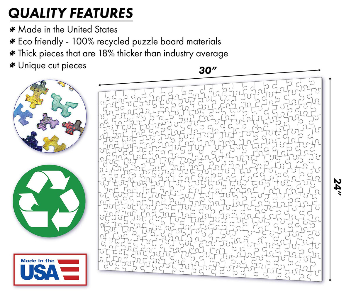Springbok's 1000 Piece Jigsaw Puzzle The Melody Shop - Made in USA Springbok