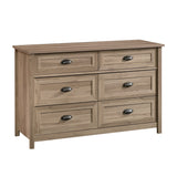Sauder County Line Dresser, Salt Oak finish Sauder