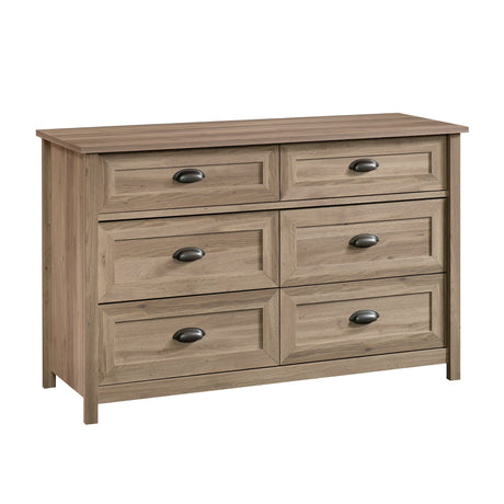 Sauder County Line Dresser, Salt Oak finish Sauder
