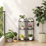 Corner Bathroom Shelf Metal Short Corner Stand Shelf Black Small Bathroom Storage Corner Shelf Unit for Toilet Shower Room 3 Tier CICUFY