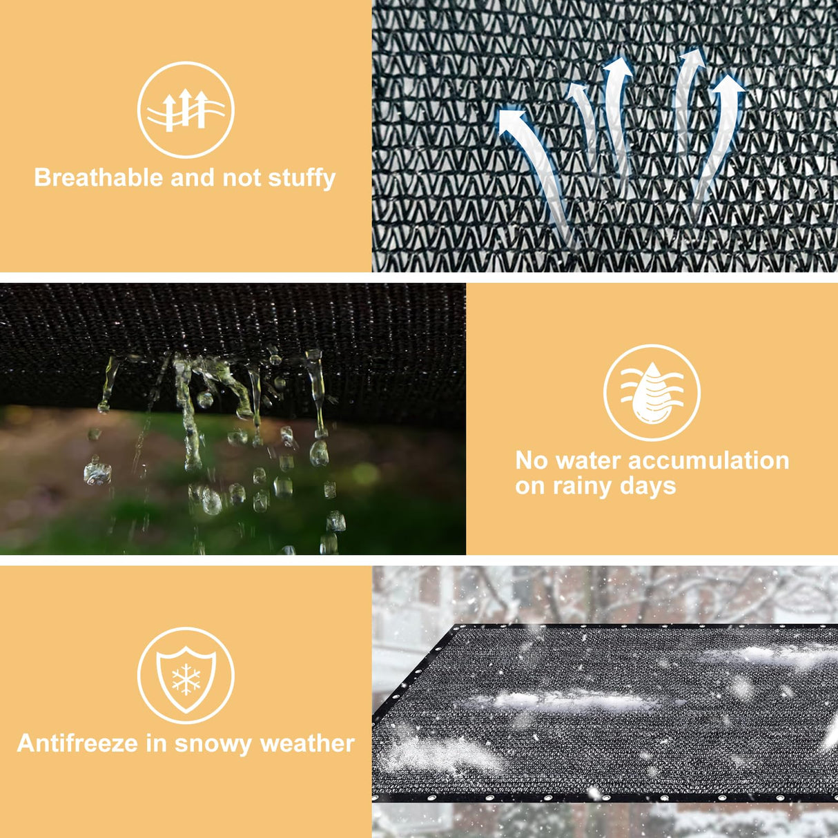 Shade&Beyond 18' X 20' Shade Cloth with Grommets, 40% Sun Shade Net for Outdoor, Patio, Pergola, Greenhouse and Plant Black GN4001, (We Make Customized Size) Shade&Beyond