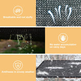 Shade&Beyond 18' X 20' Shade Cloth with Grommets, 40% Sun Shade Net for Outdoor, Patio, Pergola, Greenhouse and Plant Black GN4001, (We Make Customized Size) Shade&Beyond