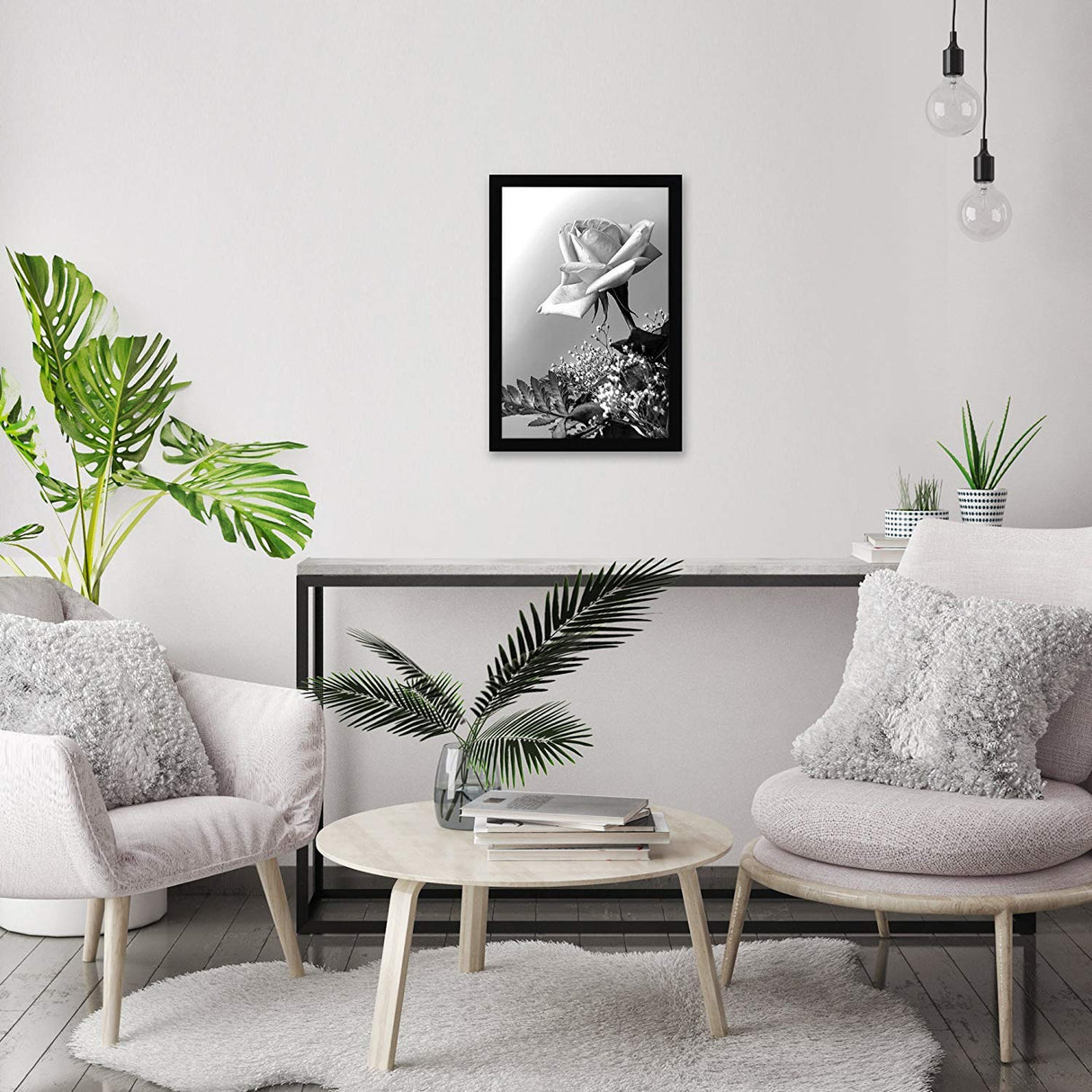 Americanflat 12x18 Poster Frame with Polished Plexiglass - Black Picture Frame with Engineered Wood - Epic Collection - Wide Photo Frame for Wall Display Americanflat