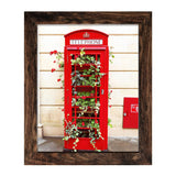 SESEAT 8x10 Picture Frame Rustic Brown, Display Pictures for Wall and Tabletop, 1 Pack SESEAT