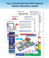 Snap Circuits Classic SC-300 Electronics Exploration Kit | Over 300 Projects | Full Color Manual Parts | STEM Educational Toy for Kids 8+ 2.3 x 13.6 x 19.3 inches Snap Circuits