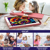 Stalente Diamond Painting Kits for Adults, 5D DIY Diamond Art Kits for Beginners Round Full Drill Diamond Painting for Home Wall Decoration Gift 12×12inch, Sunflower Stalente