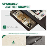 FEZIBO 40 x 24 Inches Standing Desk with Drawer, Adjustable Height Electric Stand up Desk with Storage, Sit Stand Home Office Desk, Ergonomic Computer Desk, Black FEZIBO