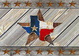 Muyankissu American Western Country Texas Star Rustic Wooden Board DIY 5D Diamond Art Kits Art Full Drill Art Arts Craft Canvas (American Star, 12X16 Inch) Muyankissu