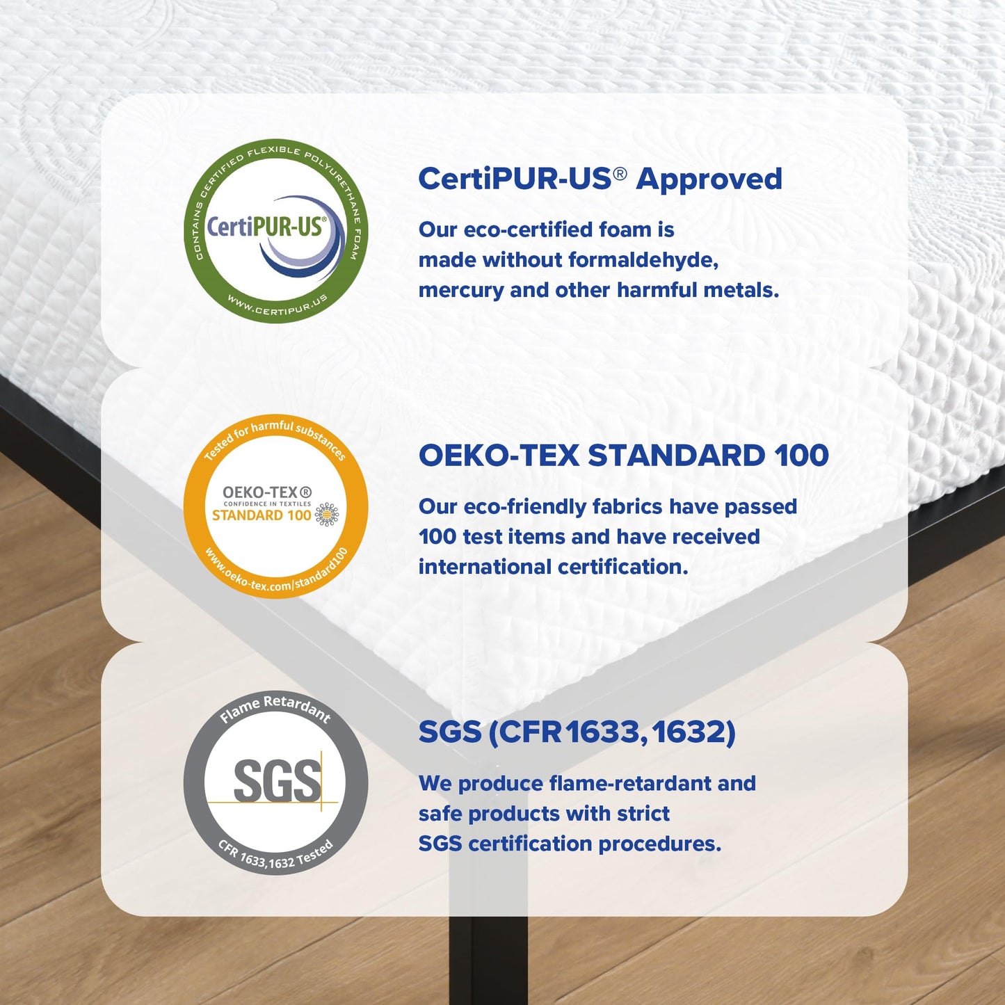 Olee Sleep Twin Mattress, 6 Inch Gel Memory Foam Mattress, Gel Infused for Comfort and Pressure Relief, CertiPUR-US Certified, Bed-in-a-Box, Medium Firm, Twin Size