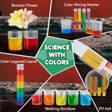 Klever Kits Amazing Science Kits- 85+ Experiments Educational Toys, STEM Activities with Erupting Volcano and Growing Crystal Tree for Kids Aged 6 7 8+ Klever Kits