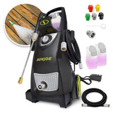 Sun Joe Electric Pressure Power Washer, 2030 PSI, 1.2 GPM, Dual Soap Tanks, SPX3000, Black Sun Joe
