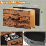 Furnulem 55'' TV Stand Dresser with 8 Drawers, Wood Desk Top - for Bedroom, Closet, Living Room Storage Furnulem