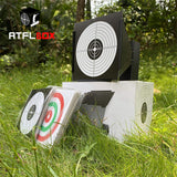 Atflbox BB Gun Trap with 50pcs Paper Target Bullet Catcher Shooting Target for Airsoft, Pellet, Rifle Atflbox