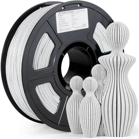iSANMATE ASA Filament 1.75mm Marble 1KG, UV & Weather Resistant 3D Printer Filament Perfect for Outdoor Functional Parts, Dimensional Accuracy +/- 0.02mm, 1kg Spool (2.2lbs) iSANMATE