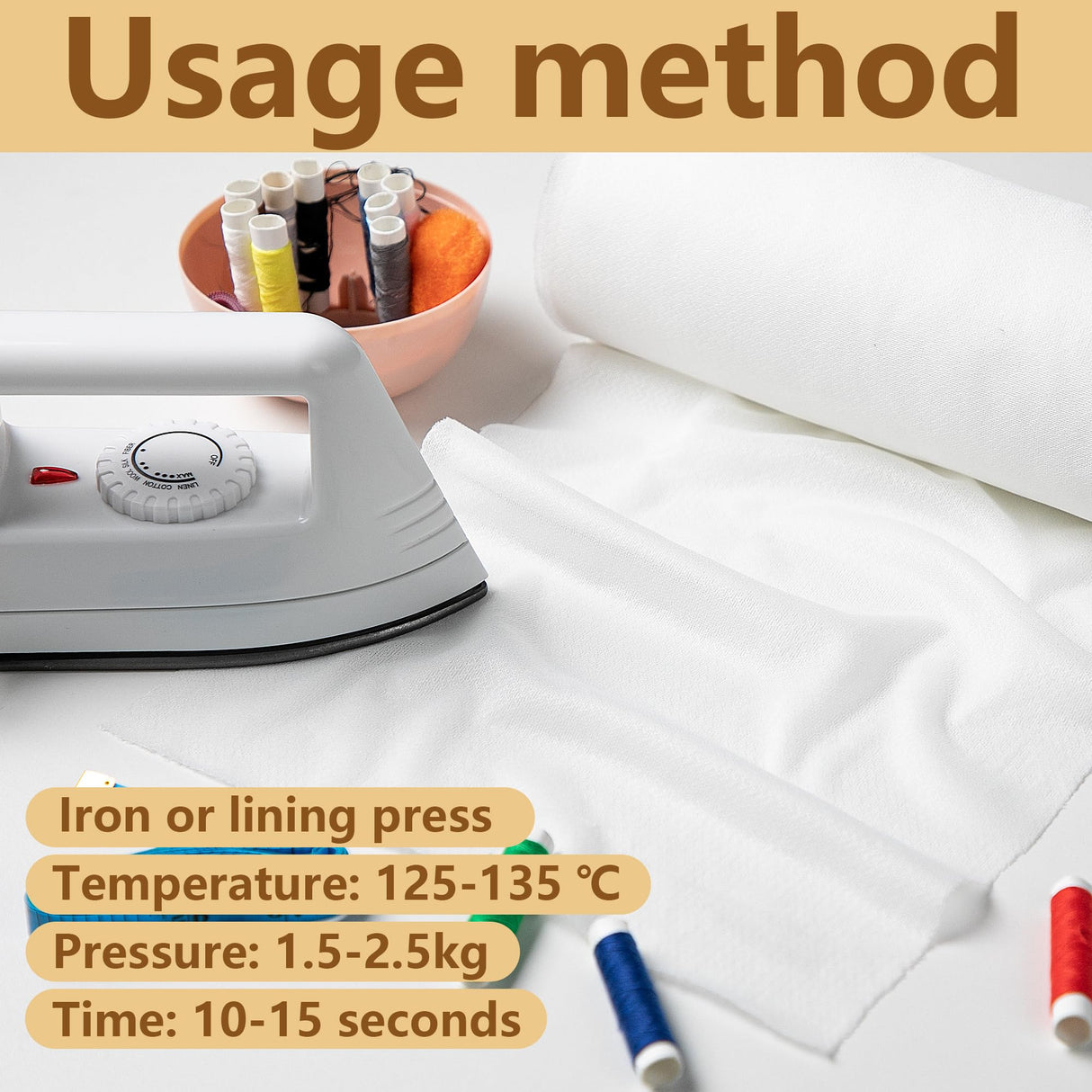 codree 13" x 22 Yd Extra Long Soft & Cozy Embroidery Stitch Cover - Washable Iron On Soft Touch Embroidery Backing - Prevent Scratchy Stitch Covering for Sewing codree