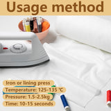 codree 13" x 22 Yd Extra Long Soft & Cozy Embroidery Stitch Cover - Washable Iron On Soft Touch Embroidery Backing - Prevent Scratchy Stitch Covering for Sewing codree