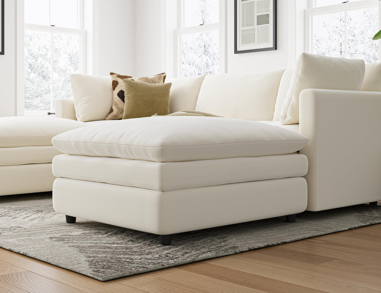 Sectional Couches for Living Room U Shaped Cloud Couch with Ottoman Deep Plush 5 Seats Sofa Modern Sofa for Apartment Txtin's