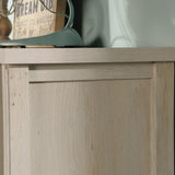 Sauder Costa Hutch, Chalked Chestnut finish Sauder